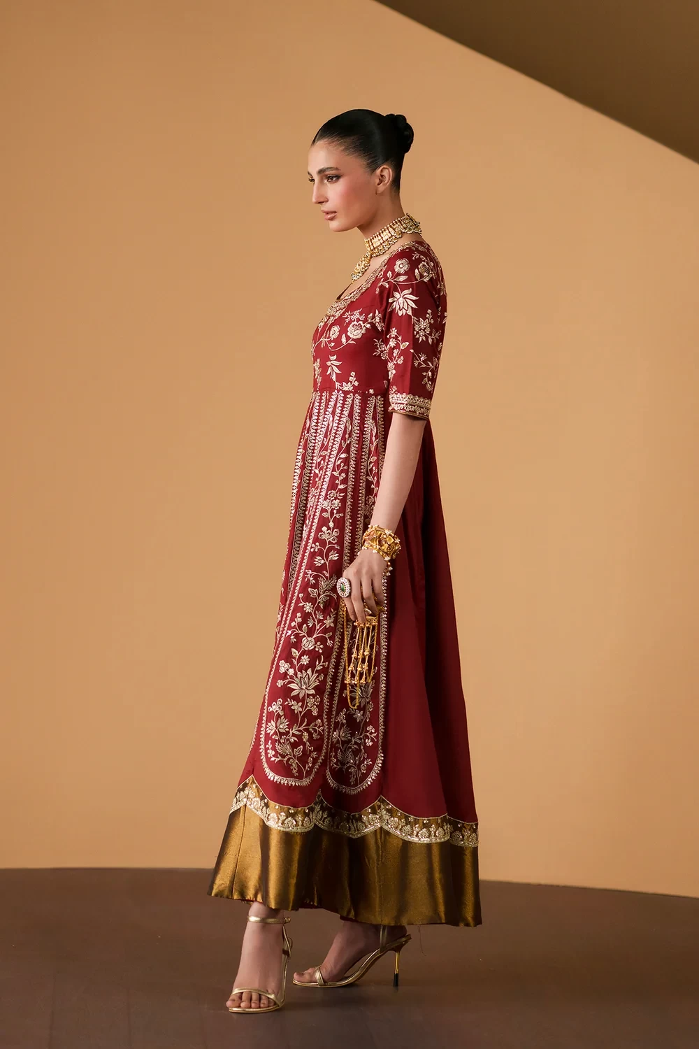 EMBROIDERED DRESS - E1235/104/305