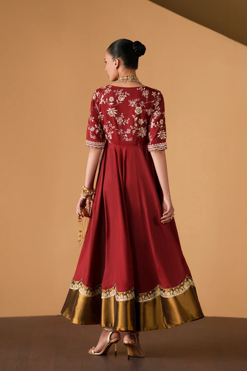 EMBROIDERED DRESS - E1235/104/305