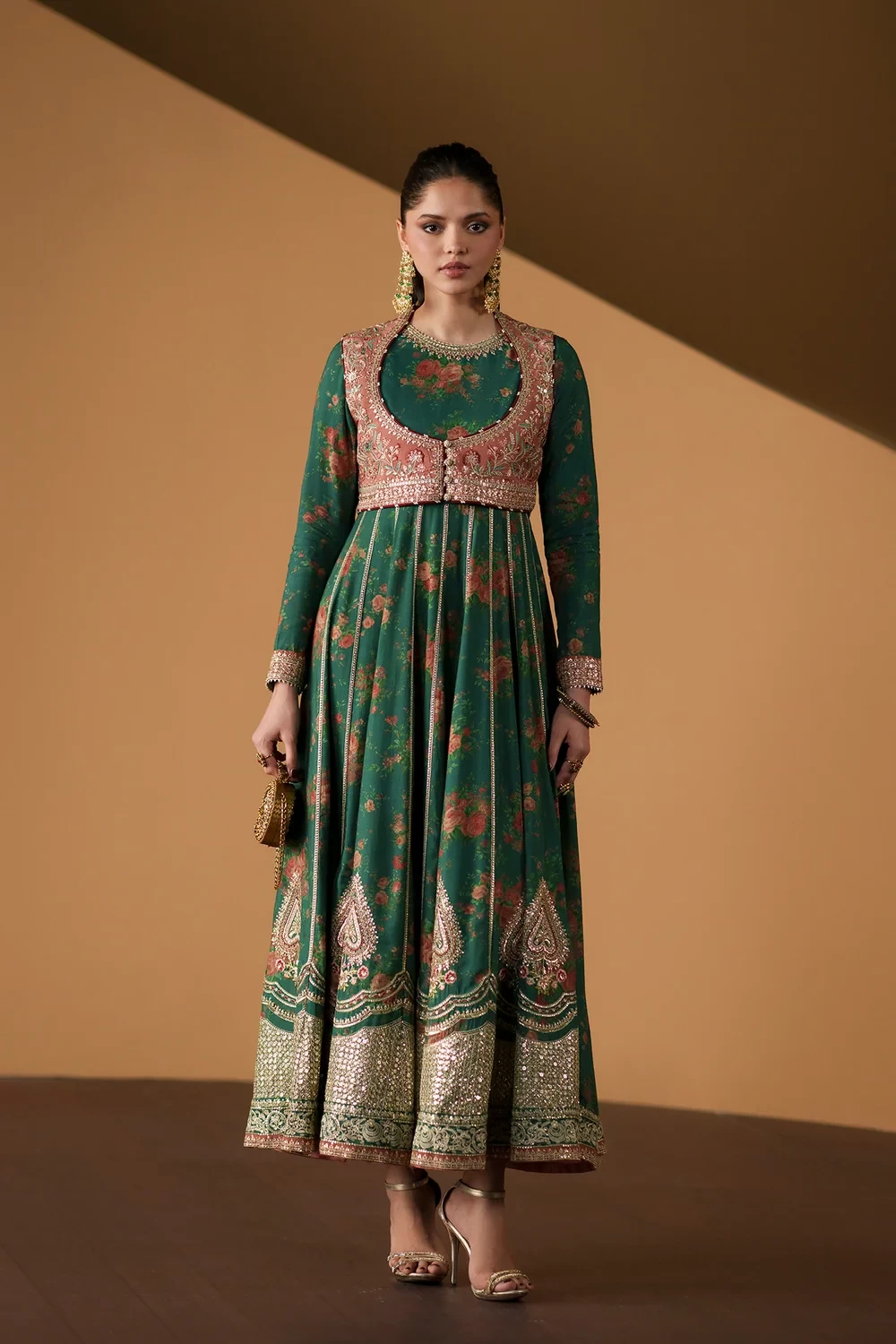 EMBROIDERED PISHWAS -  E1236-104-707