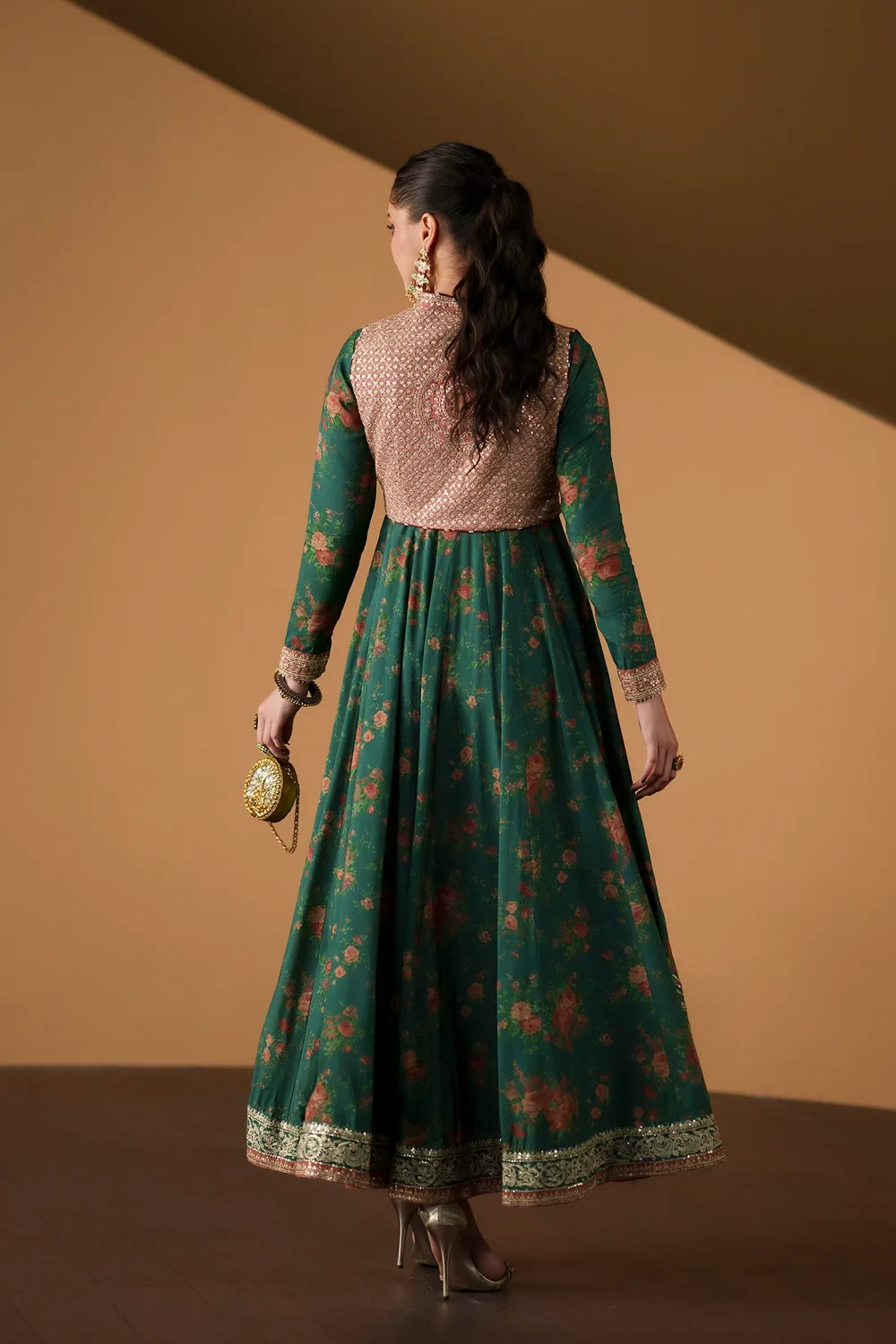 EMBROIDERED PISHWAS -  E1236-104-707