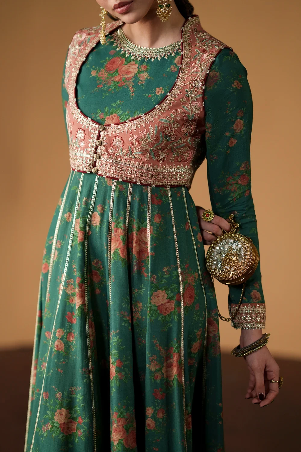 EMBROIDERED PISHWAS -  E1236-104-707