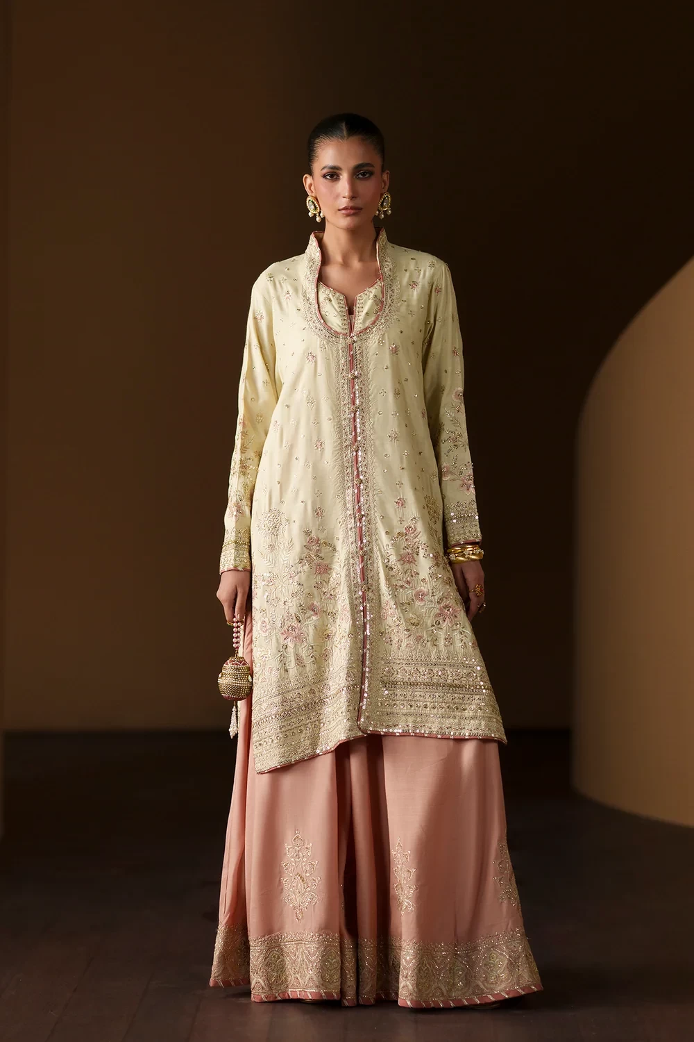 EMBROIDERED SUIT - E1225/104/110