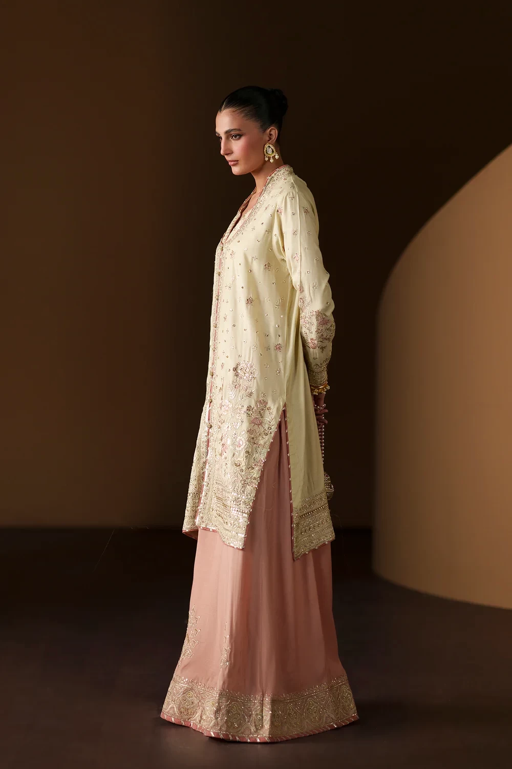 EMBROIDERED SUIT - E1225/104/110
