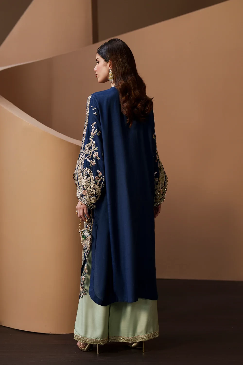 EMBROIDERED SUIT -  E1144/104/624
