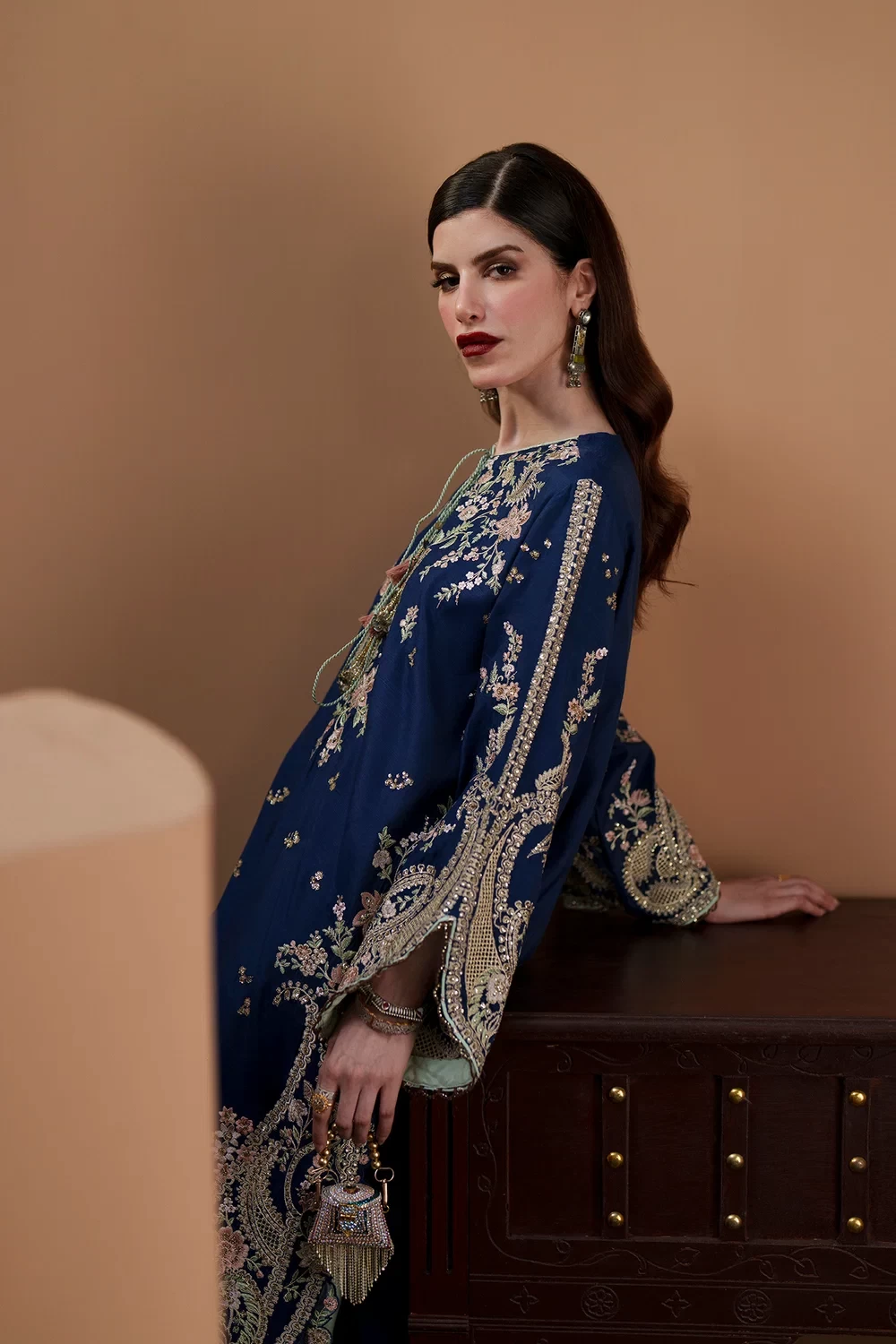 EMBROIDERED SUIT -  E1144/104/624