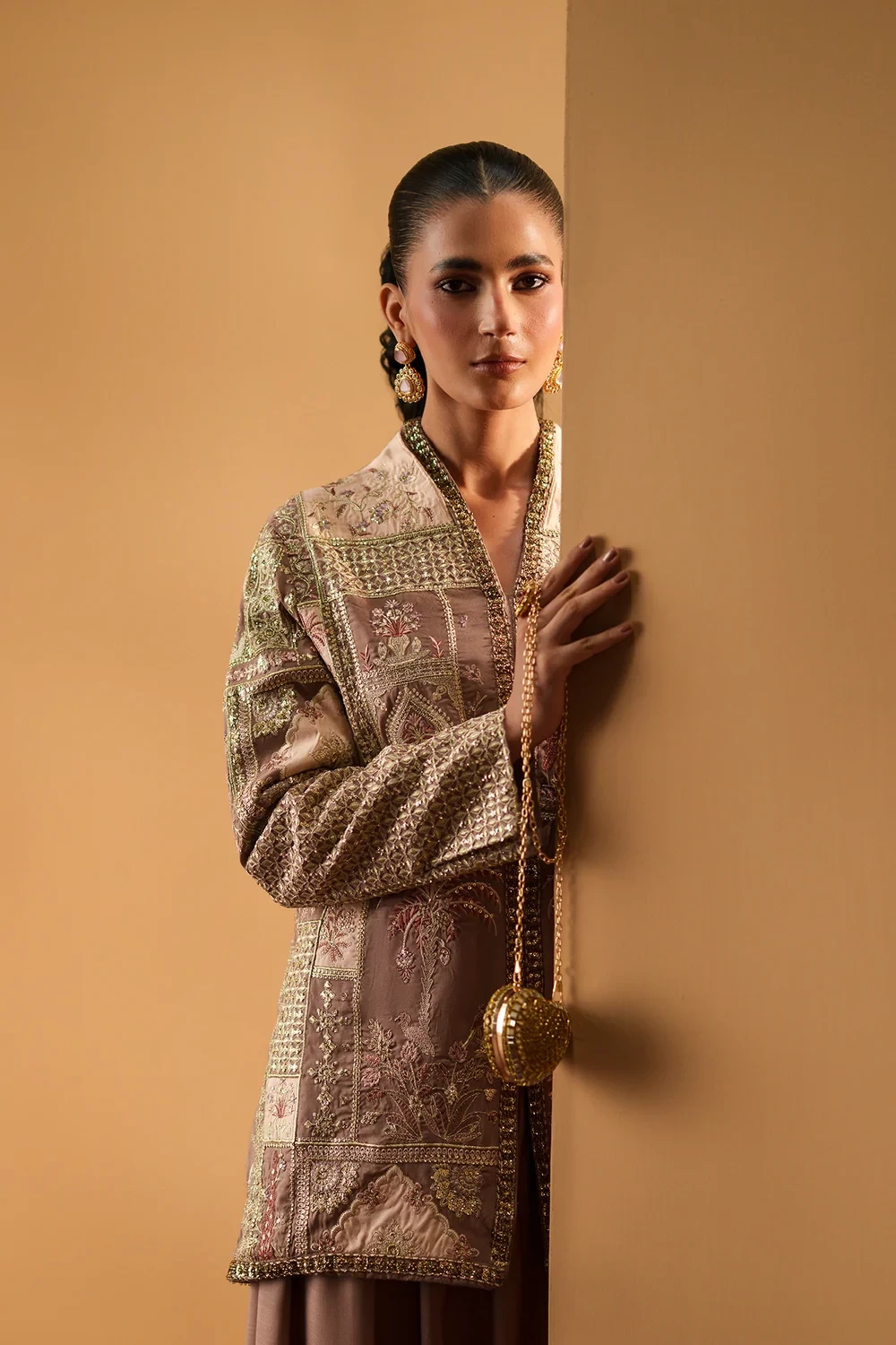 EMBROIDERED SUIT - E1148/104/806