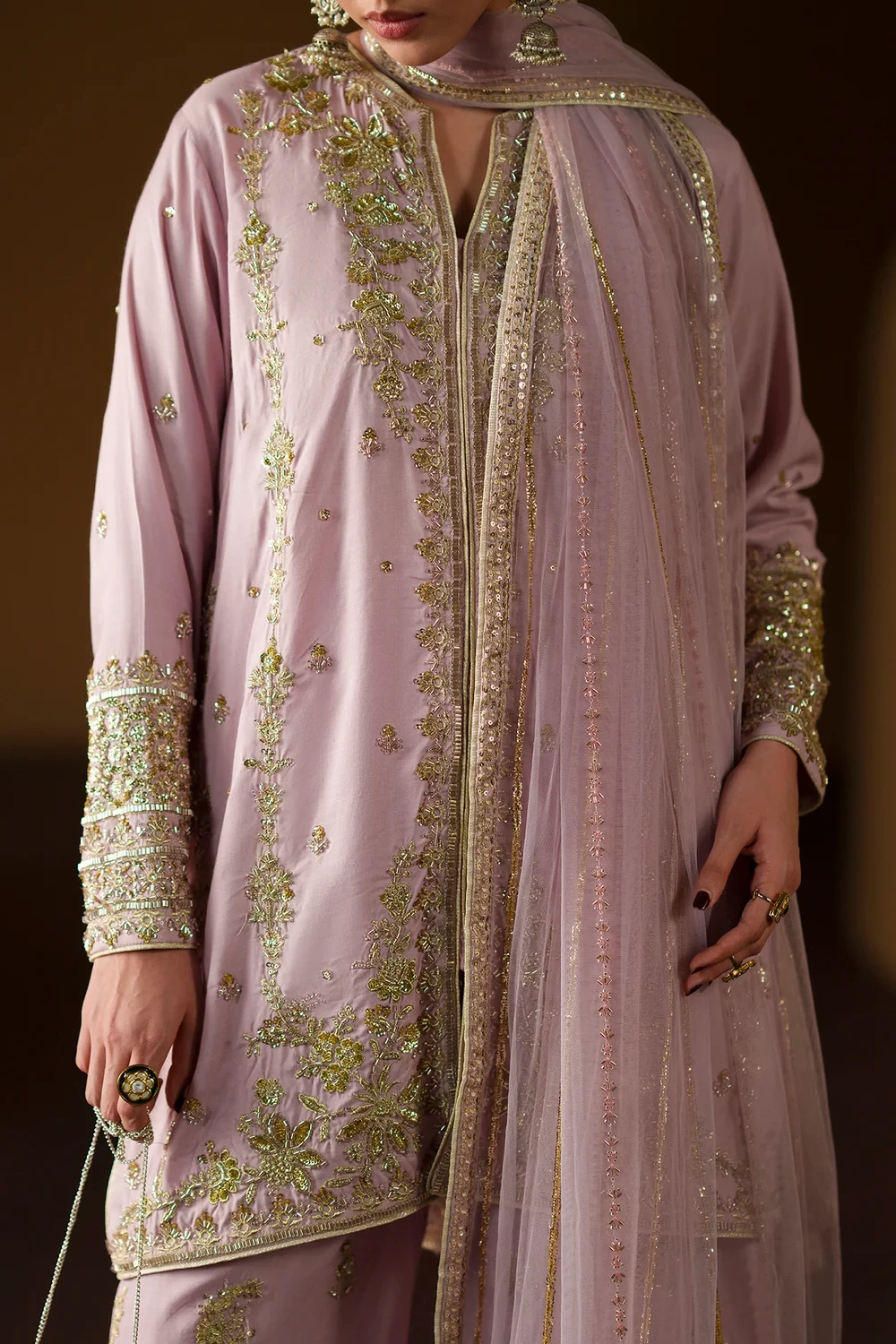 EMBROIDERED SUIT -  E1147/104/530