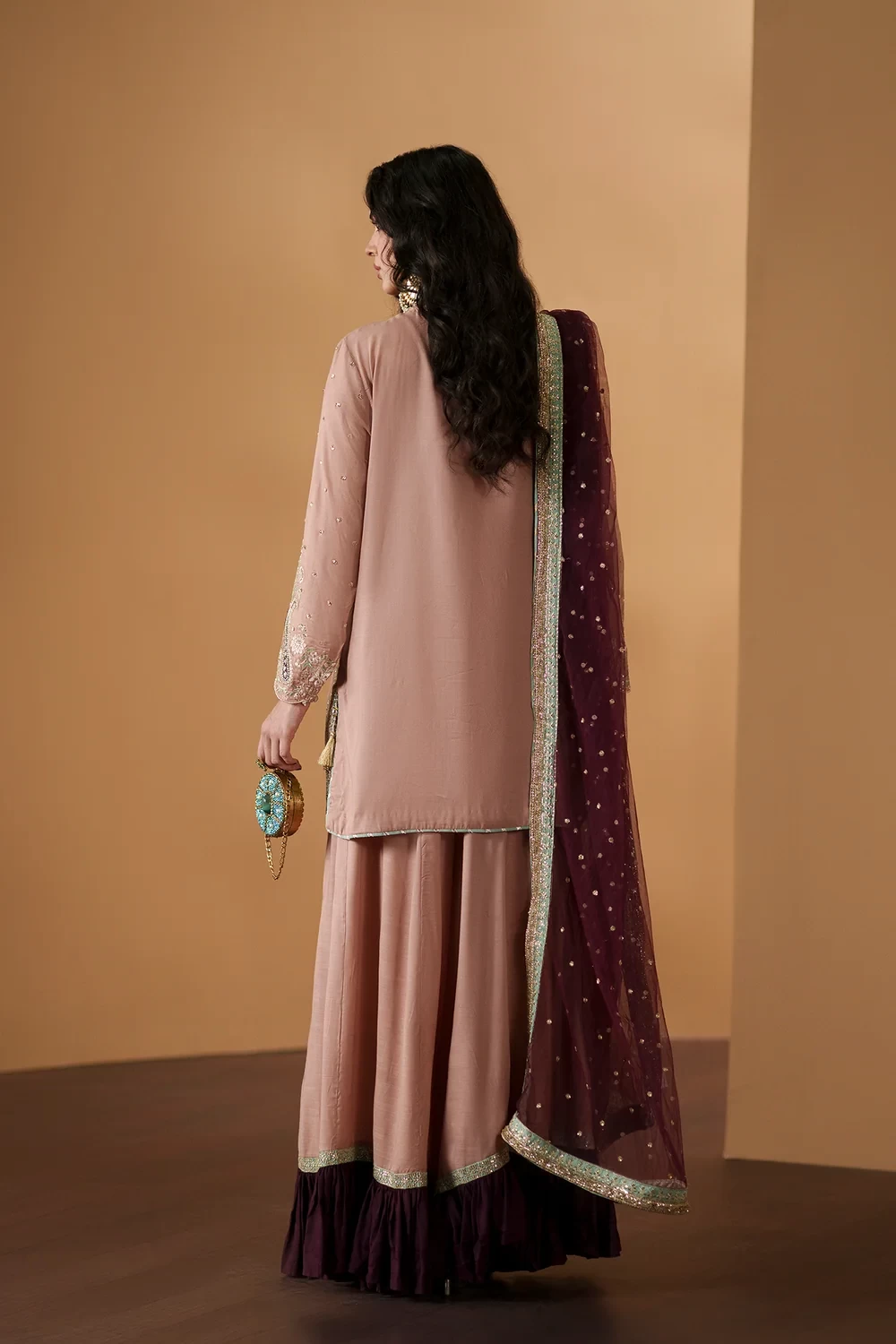 EMBROIDERED SUIT -  E1218/104/315