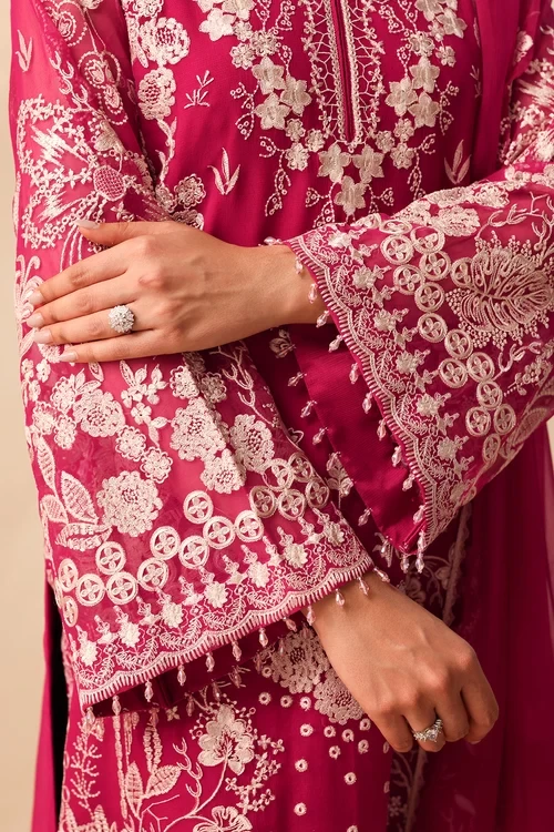 EMBROIDERED CHIFFON UF-4491