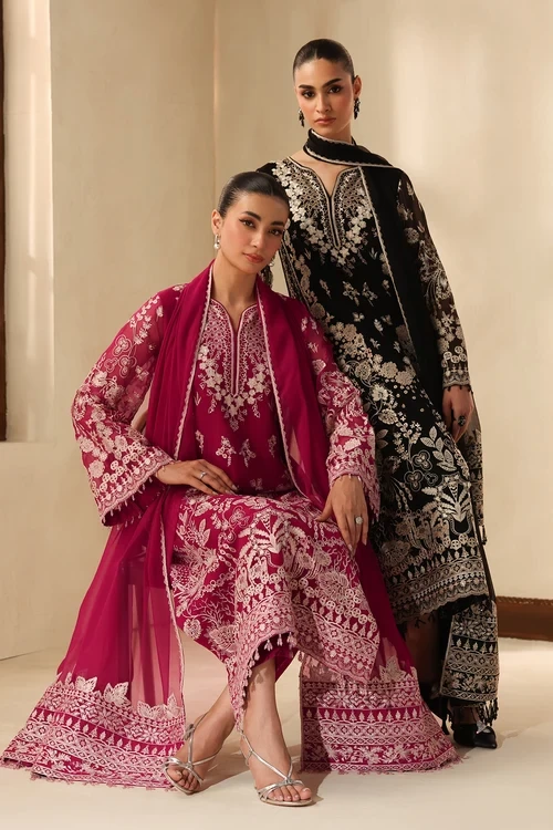 EMBROIDERED CHIFFON UF-4491