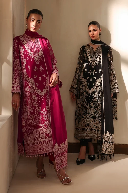 EMBROIDERED CHIFFON UF-4491