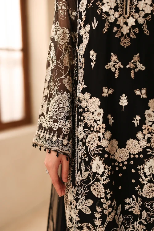 EMBROIDERED CHIFFON SF-4490