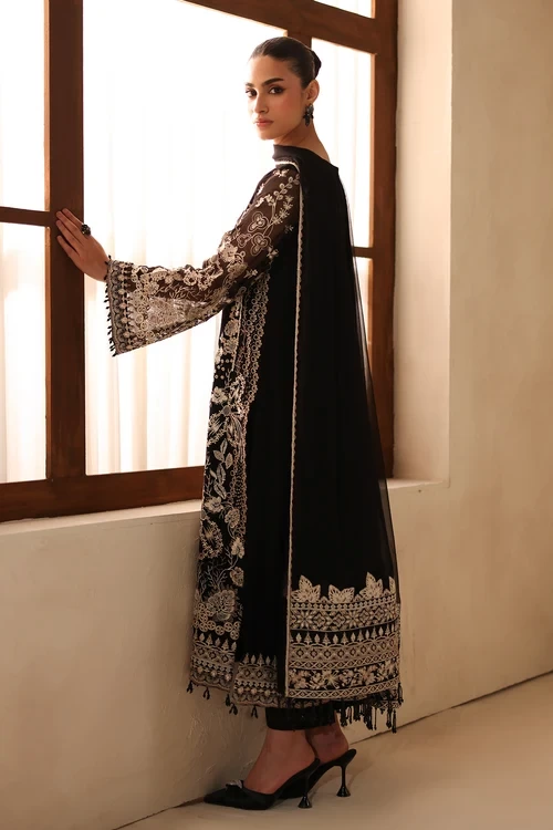 EMBROIDERED CHIFFON SF-4490