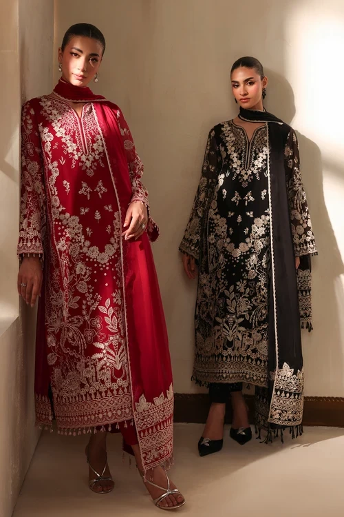 EMBROIDERED CHIFFON SF-4490