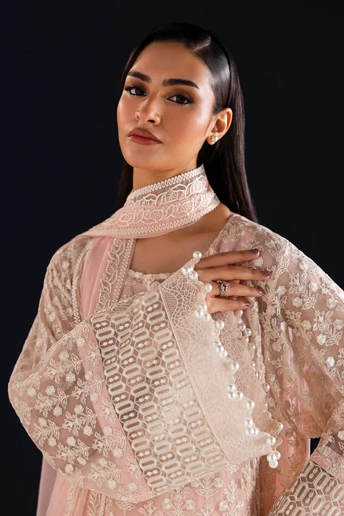 EMBROIDERED CHIFFON UF-4533