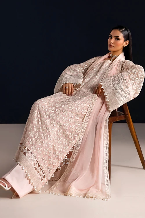 EMBROIDERED CHIFFON UF-4533