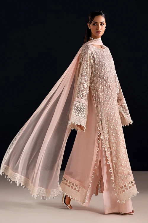 EMBROIDERED CHIFFON UF-4533