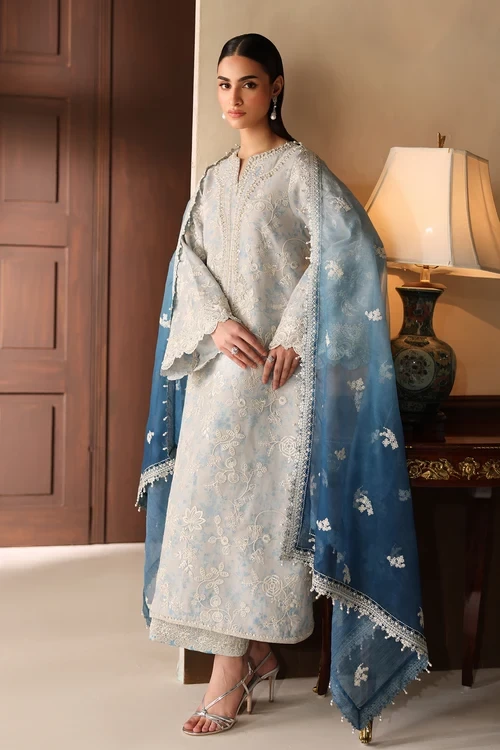EMBROIDERED COTTON NET UF-4485