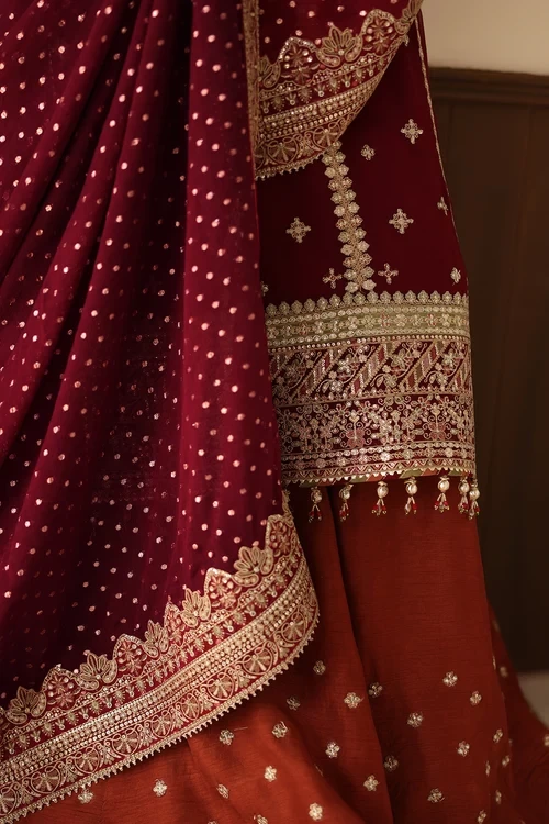 EMBROIDERED CHIFFON UF-4486