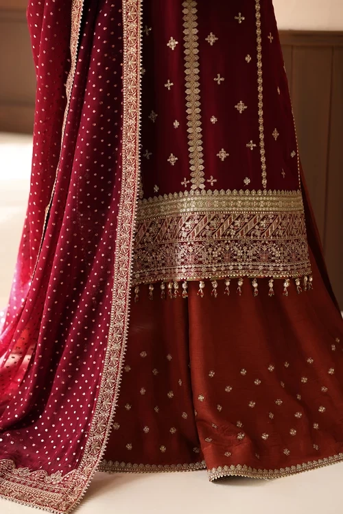 EMBROIDERED CHIFFON UF-4486