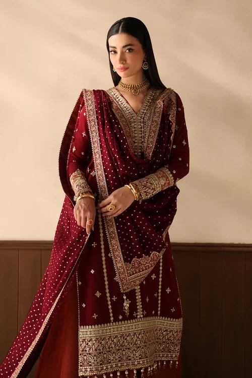 EMBROIDERED CHIFFON UF-4486