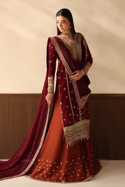 EMBROIDERED CHIFFON UF-4486