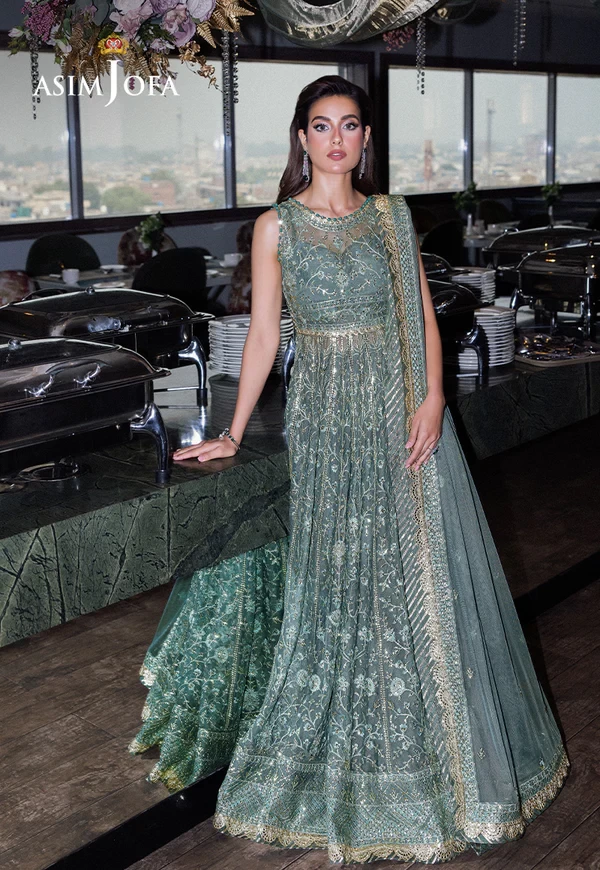 AJFF-06 EMBROIDERED NET 3 PCS