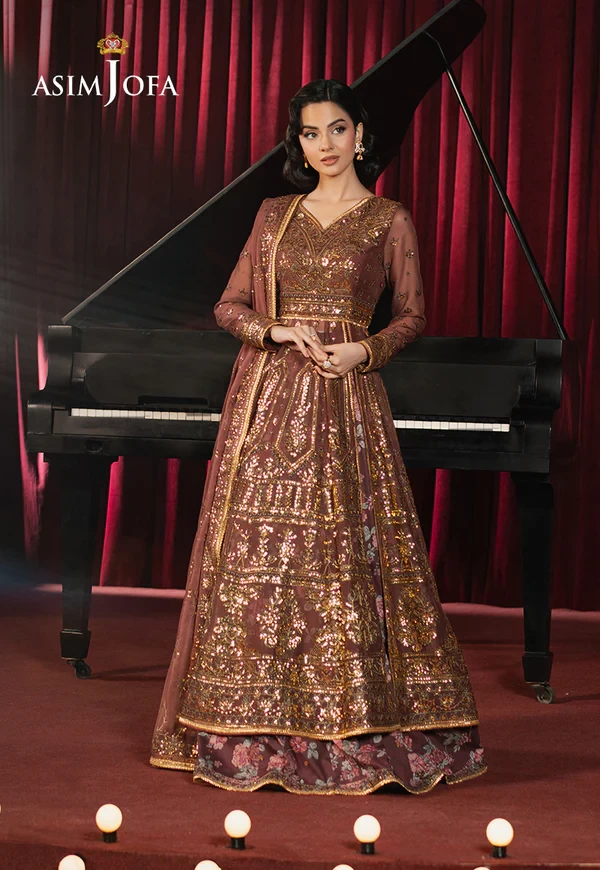 AJPF-36 EMBROIDERED CHIFFON 3 PCS
