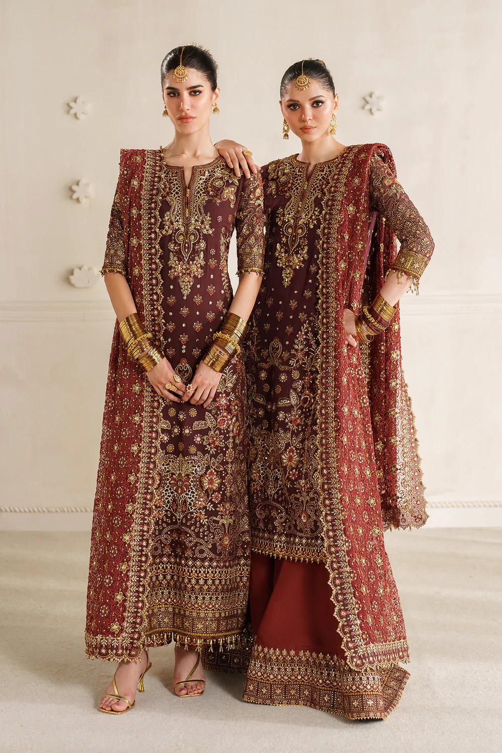 EMBROIDERED CHIFFON CH14-07 - CHV14D07