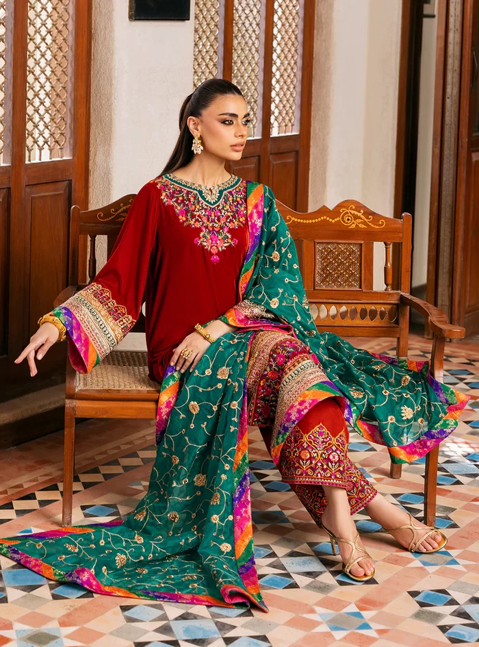 Sifa -SKU / Design Code: SIFA-RED-UNS-ONE-SIZE