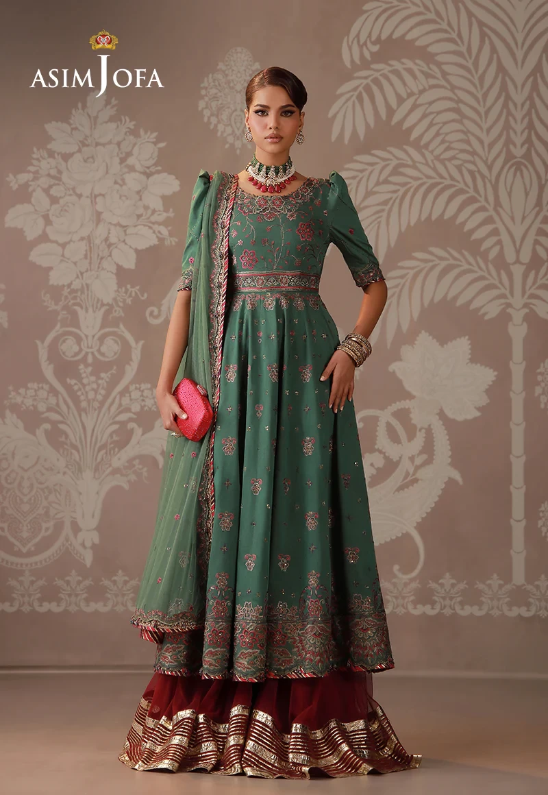 Embroidered Cotton Silk - AJULD-03-UNS