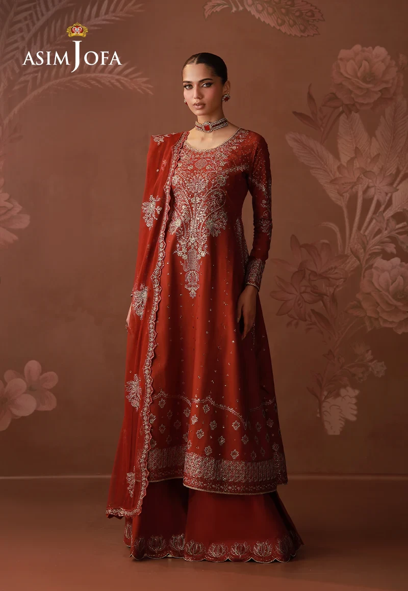Embroidered Boski Silk -  AJULD-02-UNS