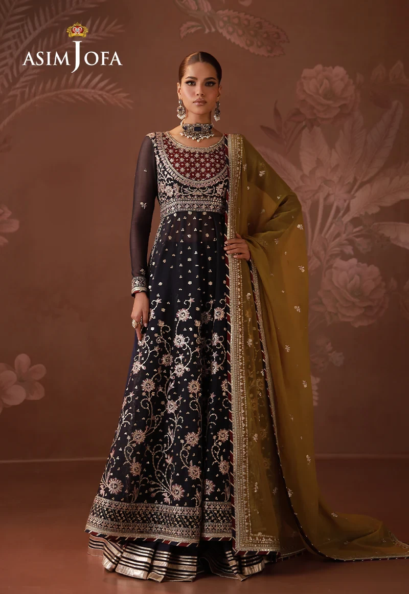 Embroidered Chiffon - AJULD-01-UNS