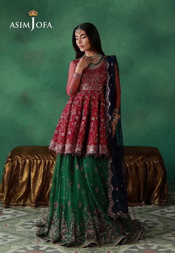 AJULN-08 Embroidered Net - SKU: AJULN-08-UNS
