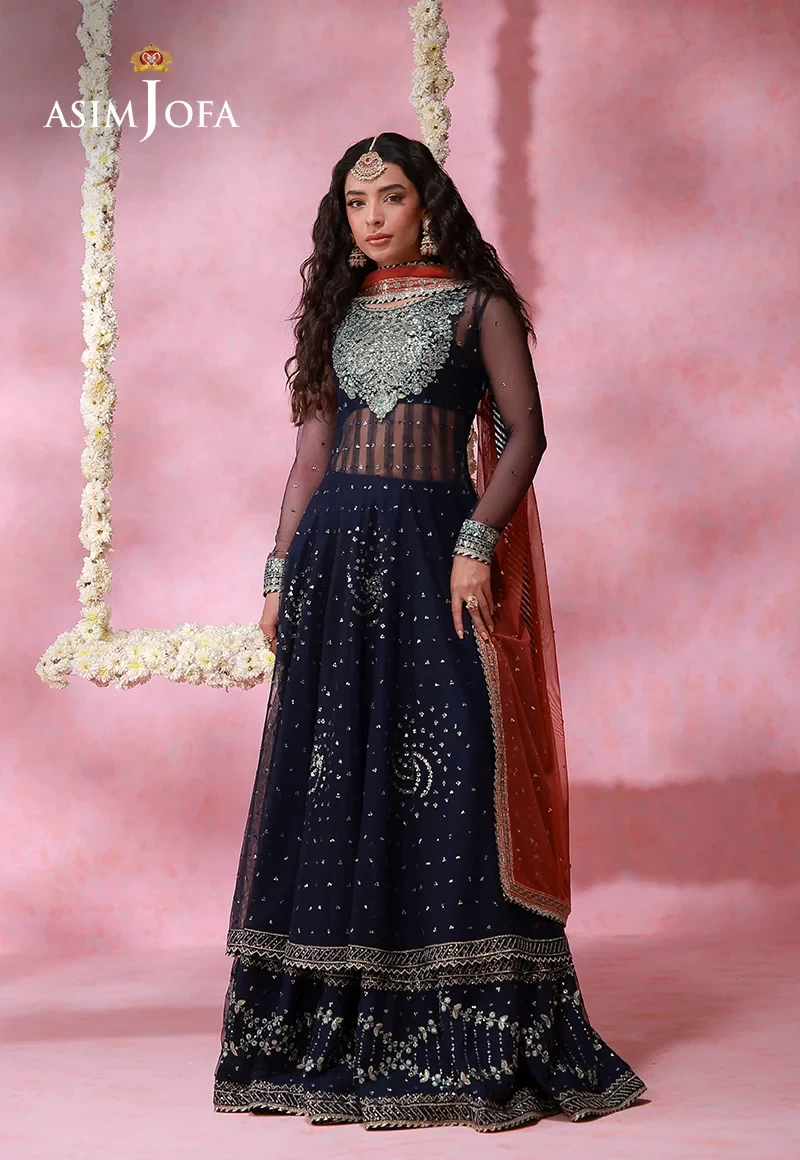 Embroidered Chiffon 3 Pcs - AJULFI-05-UNS