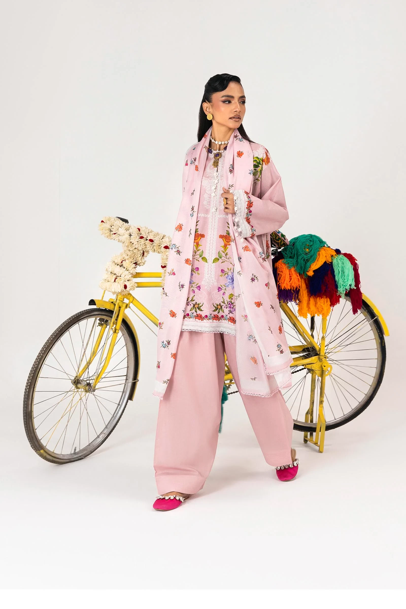 Mahay Lawn 3 Piece Suit - H261-003B-3CS