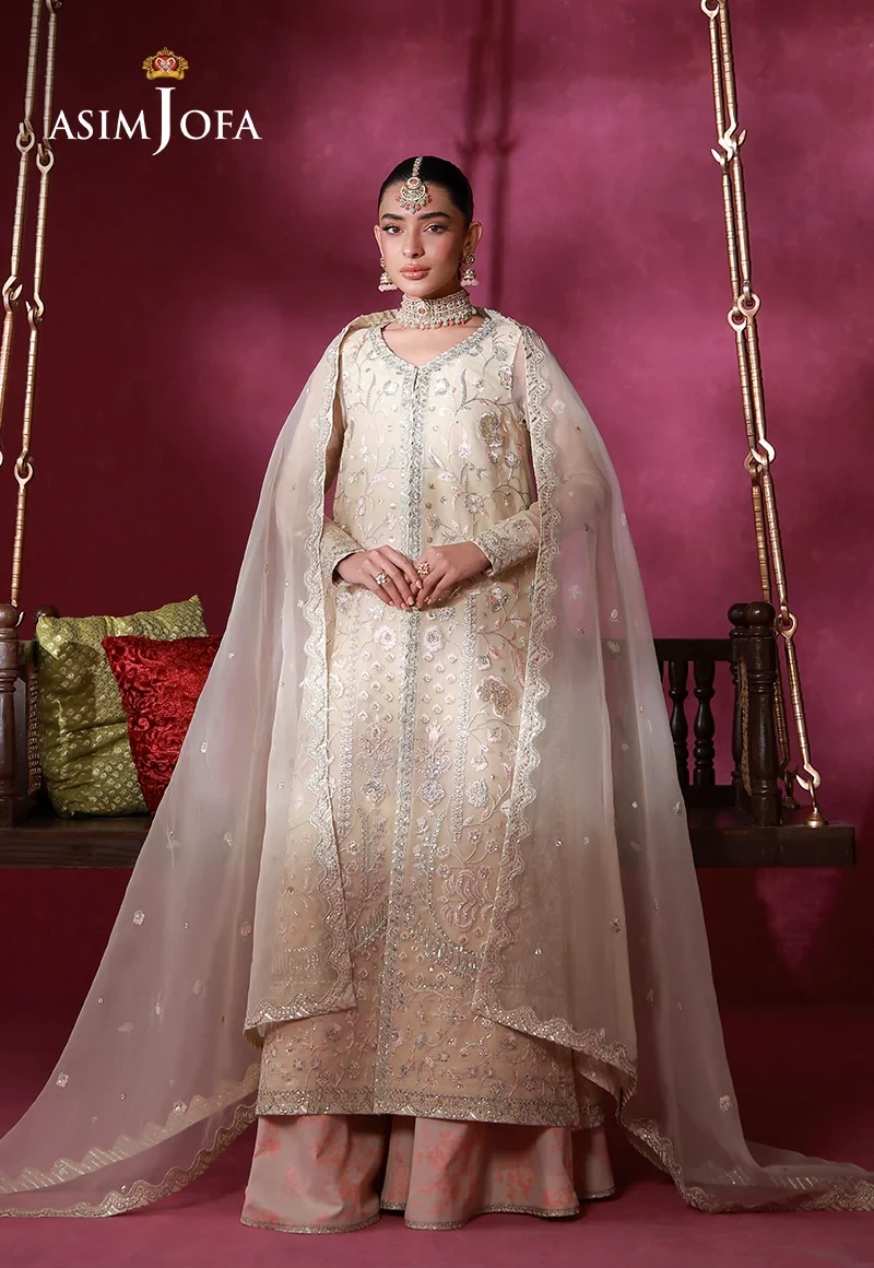 Embroidered Organza 3 Pcs - AJULFI-08-UNS