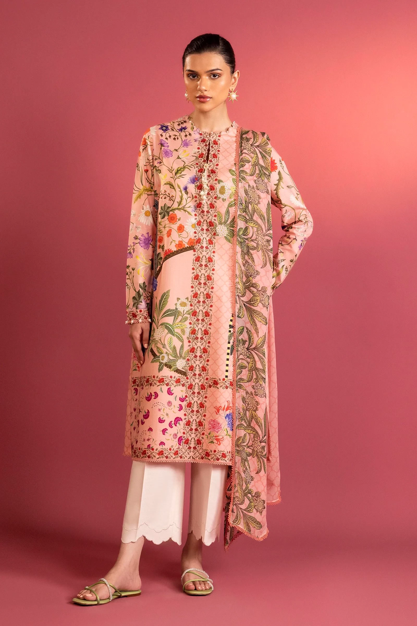 Mahay Lawn 2 Piece Suit - H261-005B-2I