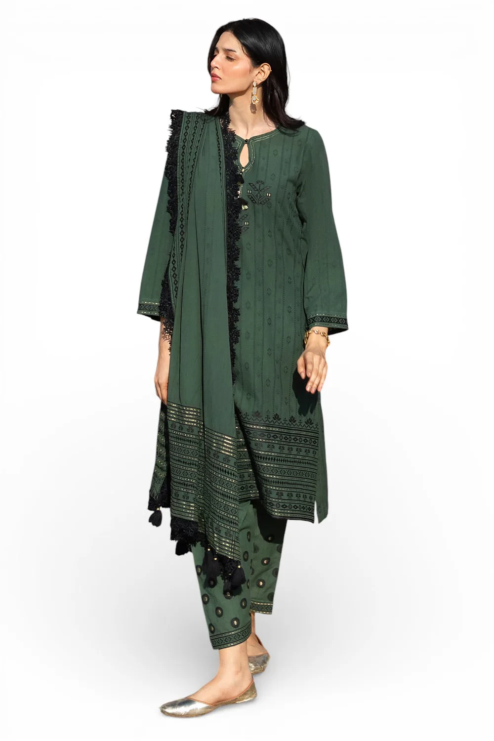 3 Piece Jacquard Suit MJ-62006 - W-FB-CHU-26-456868