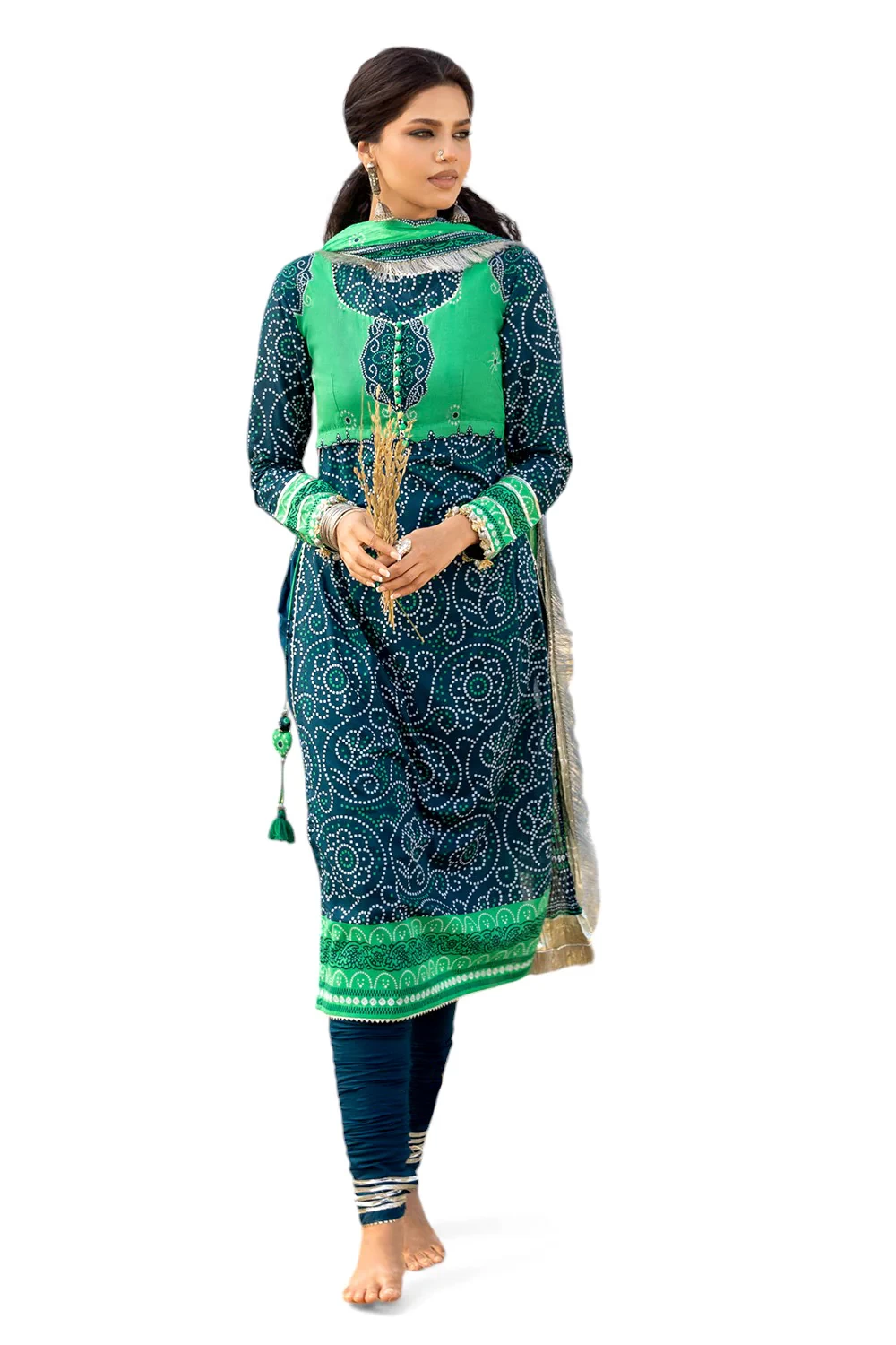 3 Piece Printed Lawn Suit CL-62024 B - W-FB-CHU-26-453021