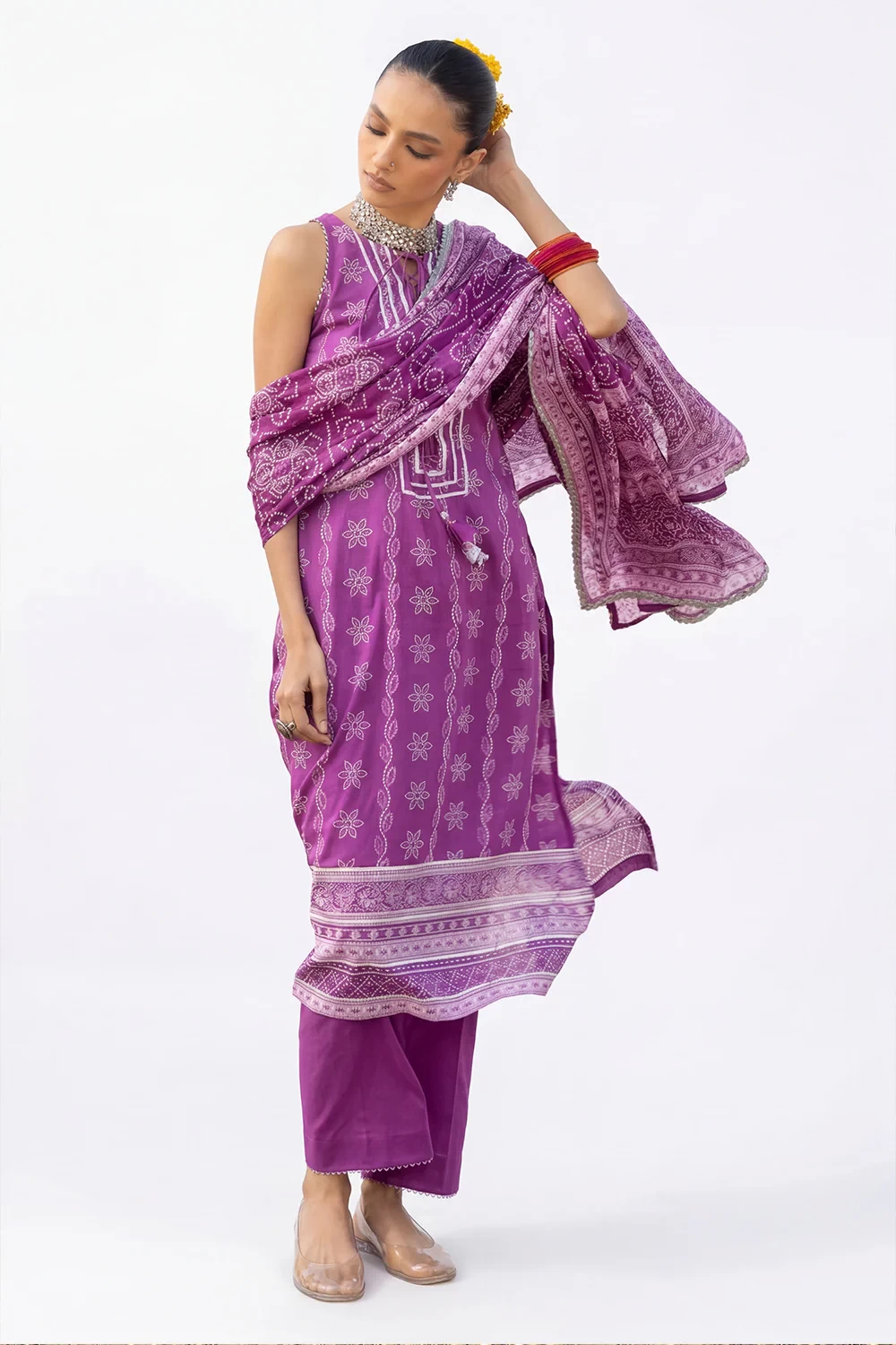 3 Piece Printed Lawn Suit CL-62026 A - W-FB-CHU-26-453016
