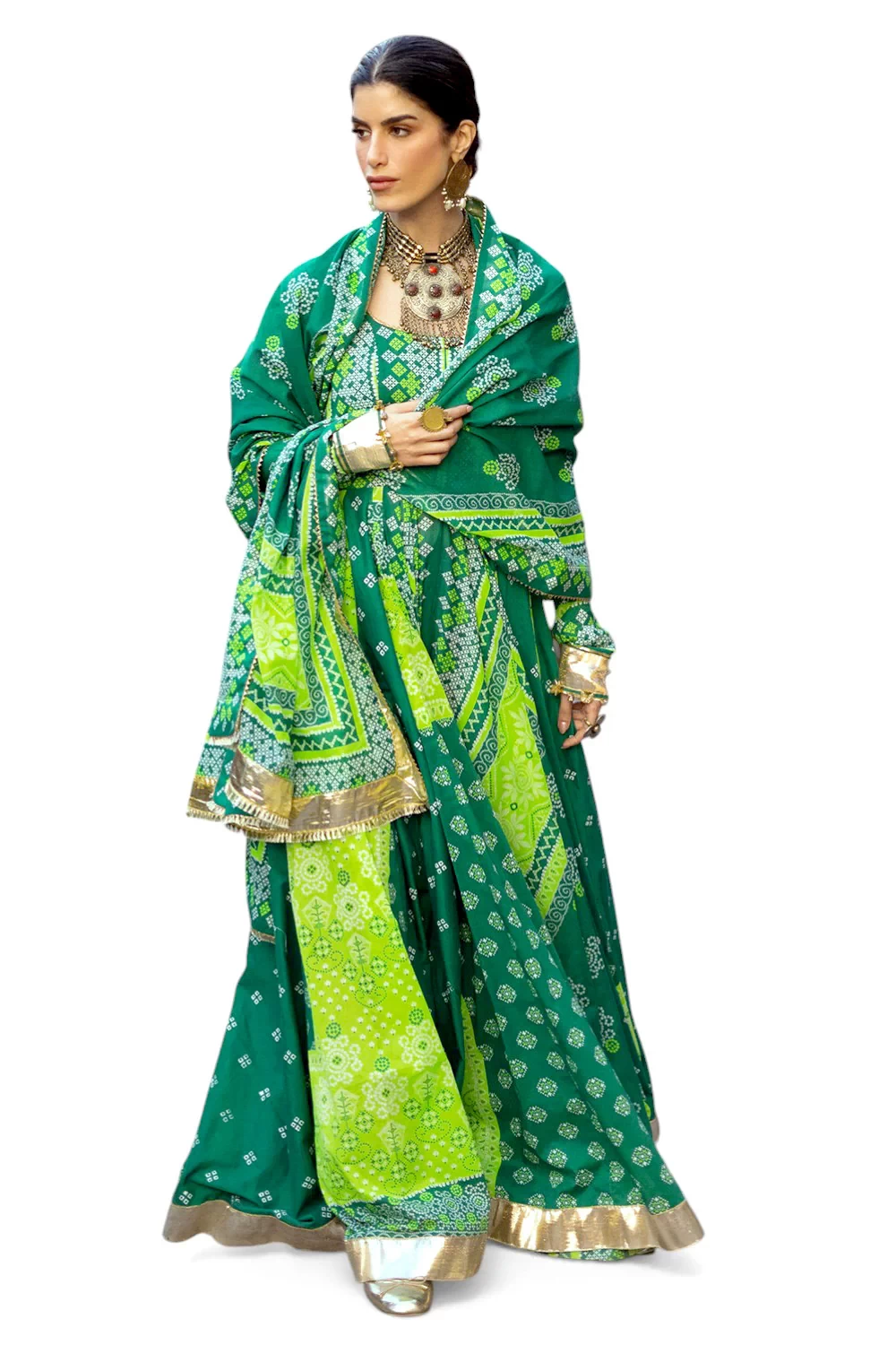 3 Piece Printed Lawn Suit CL-62027 A - W-FB-CHU-26-454663