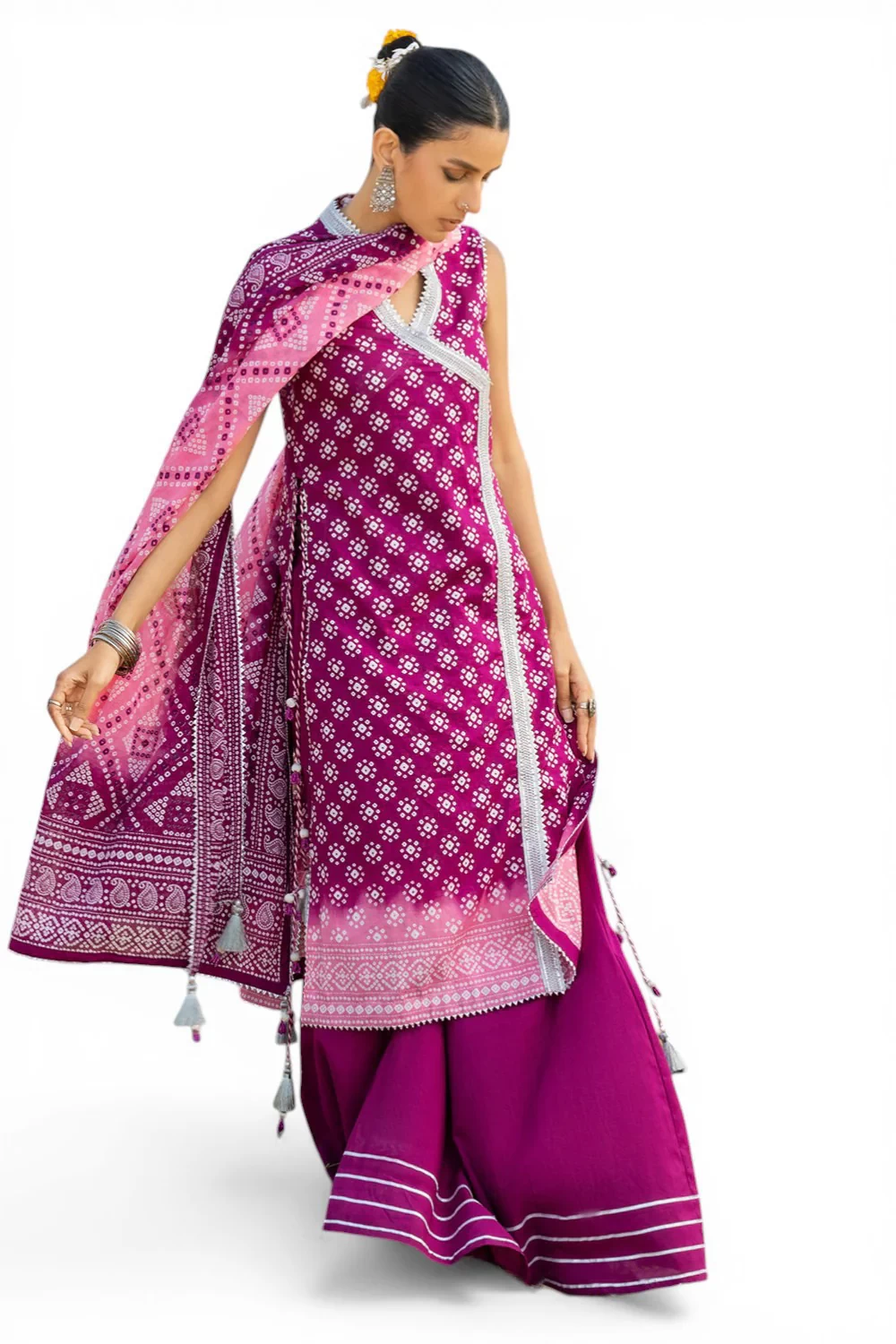 3 Piece Printed Lawn Suit CL-62109 B - W-FB-CHU-26-455489