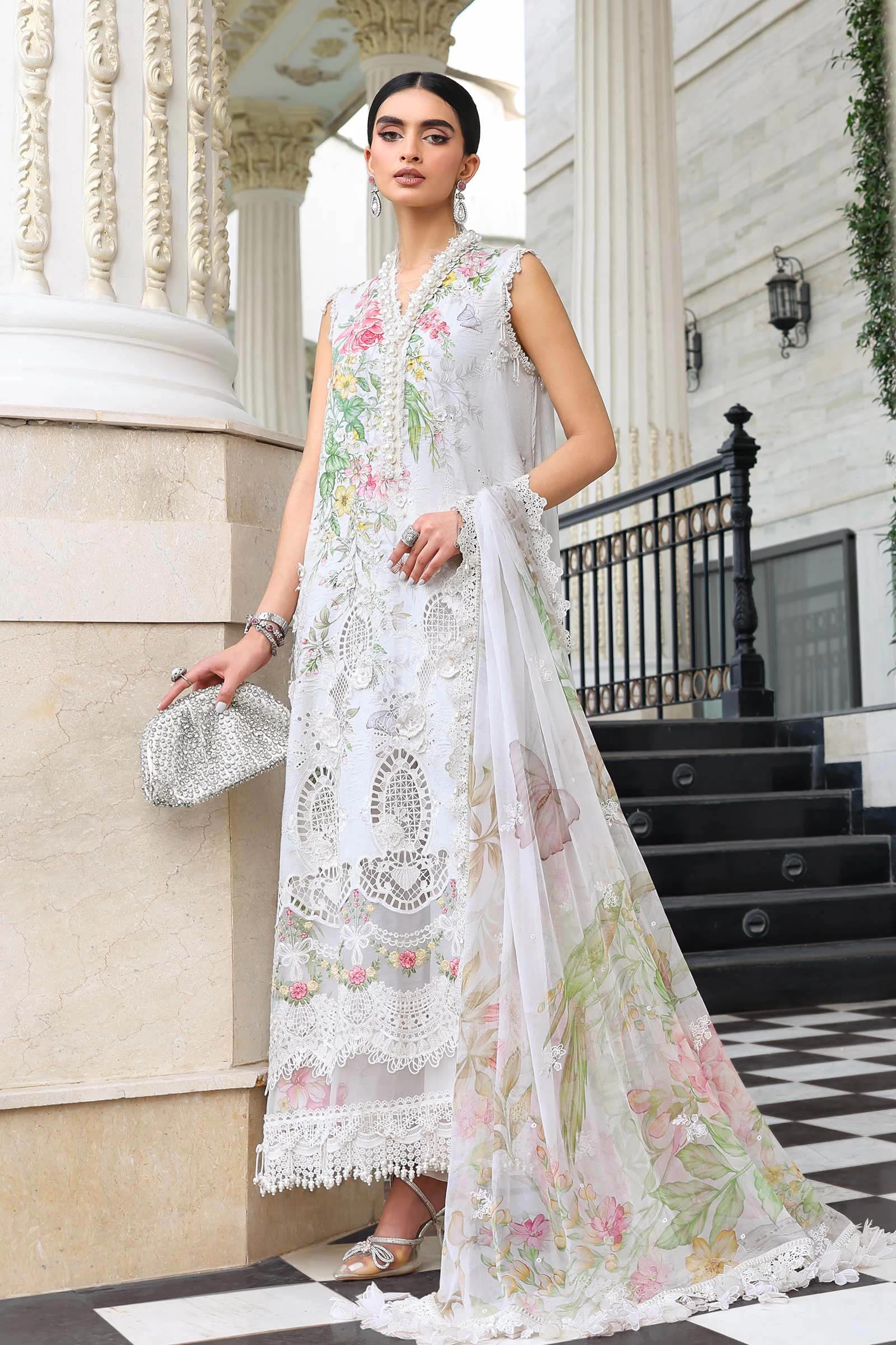 3 Piece Embroidered Lawn Suit - EL-26-03-Default