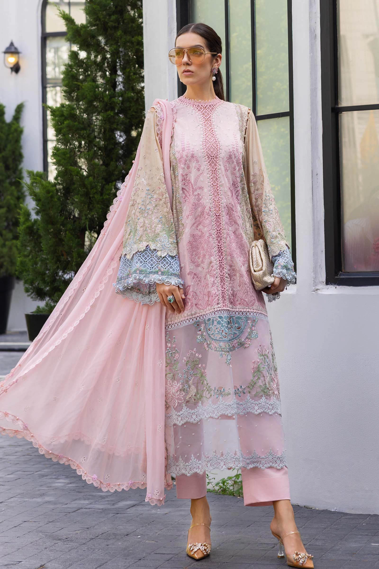 3 Piece Embroidered Lawn Suit - EL-26-09-Default