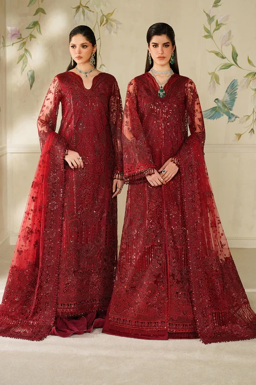 EMBROIDERED NET CH14-01 - CHV14D01
