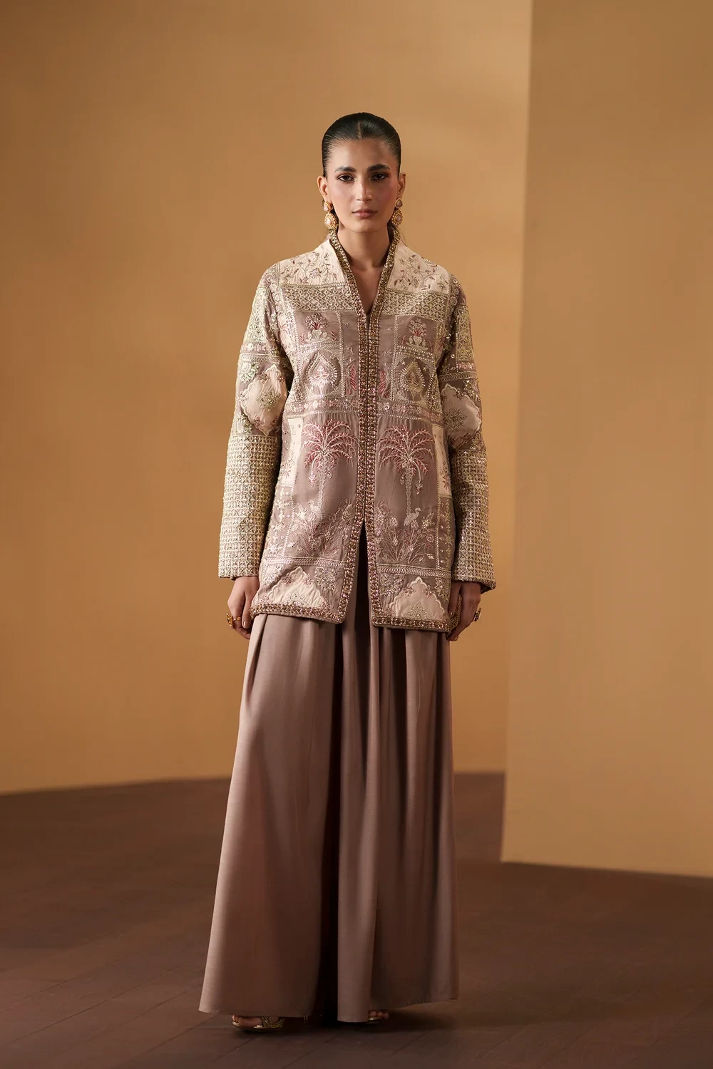 EMBROIDERED SUIT - E1148/104/806