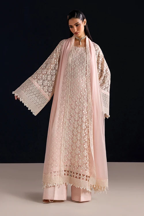 EMBROIDERED CHIFFON UF-4533