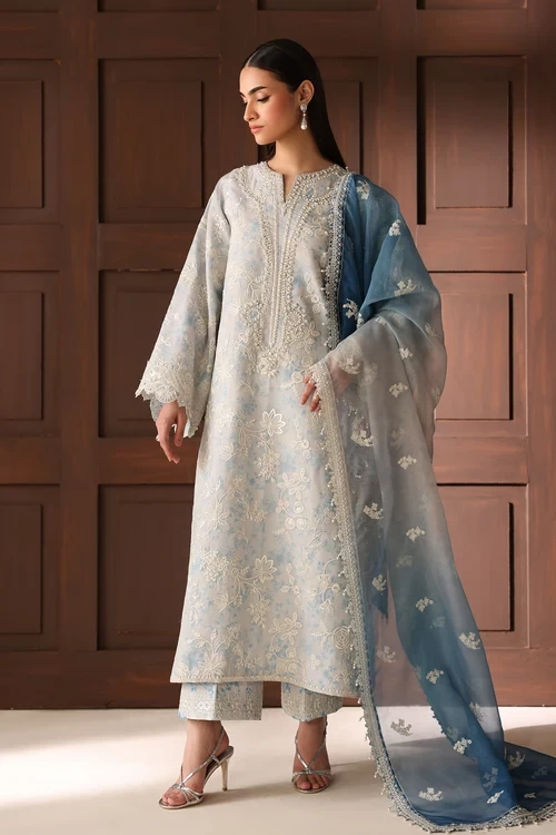 EMBROIDERED COTTON NET UF-4485